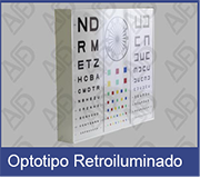 OPTOTIPO RETROILUMINADO 5M